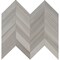 Msi Havenwood Platinum Chevron 12 In. X 15 In. Glazed Porcelain Mesh-Mounted Mosaic Tile, 8PK ZOR-PT-0566 - alternate 2
